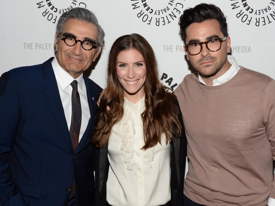 eugene levy sarah levy dan levy 2016