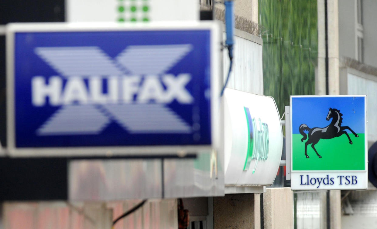 The closures will see will see 20 Lloyds Bank and eight Halifax branches disappear from high streets between August and November this year. Photo: PA