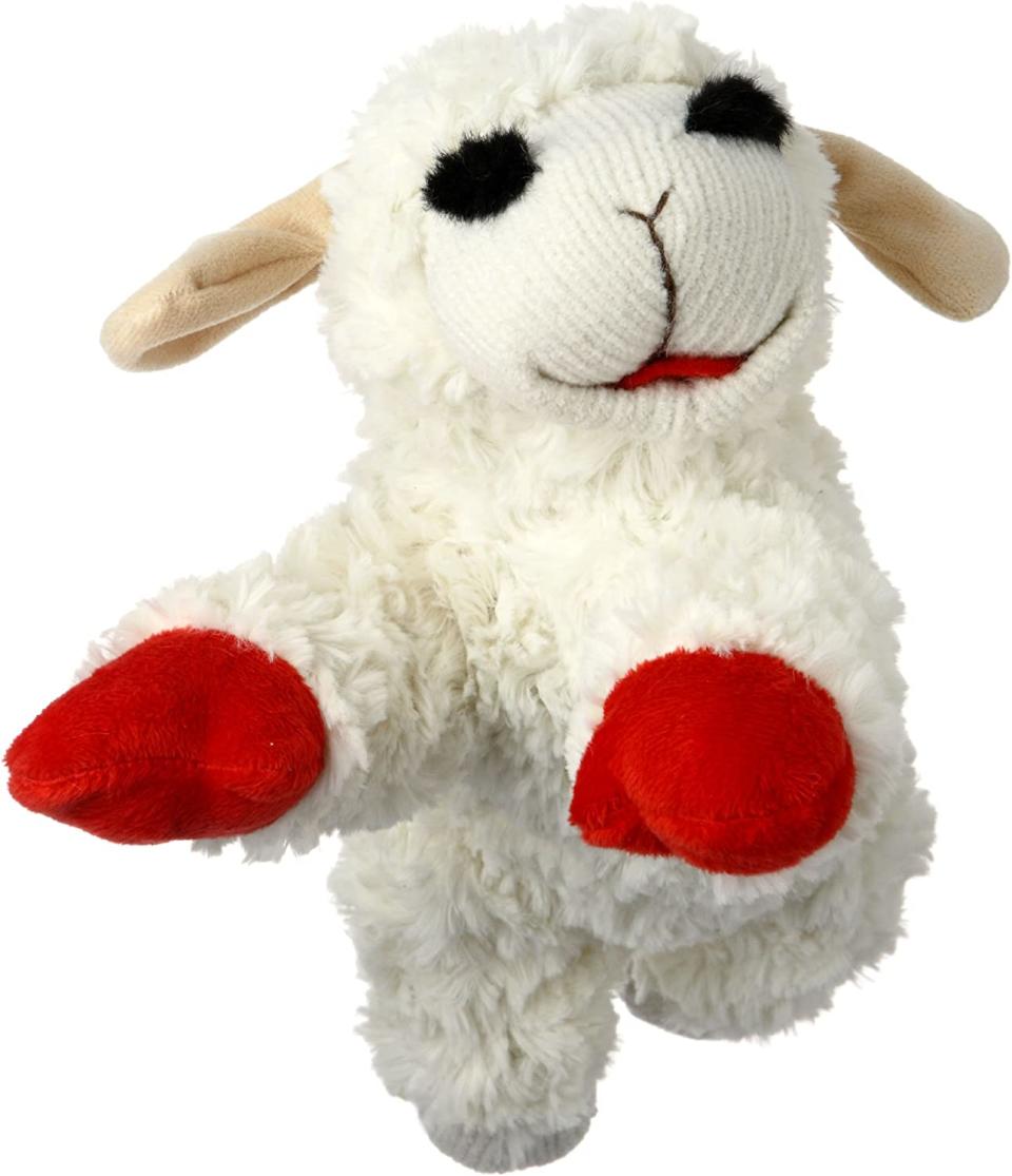 Multipet Lambchop dog toy