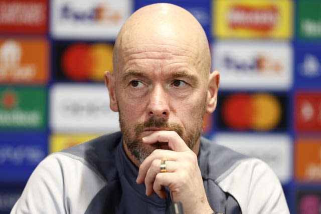 Manchester United manager Erik ten Hag