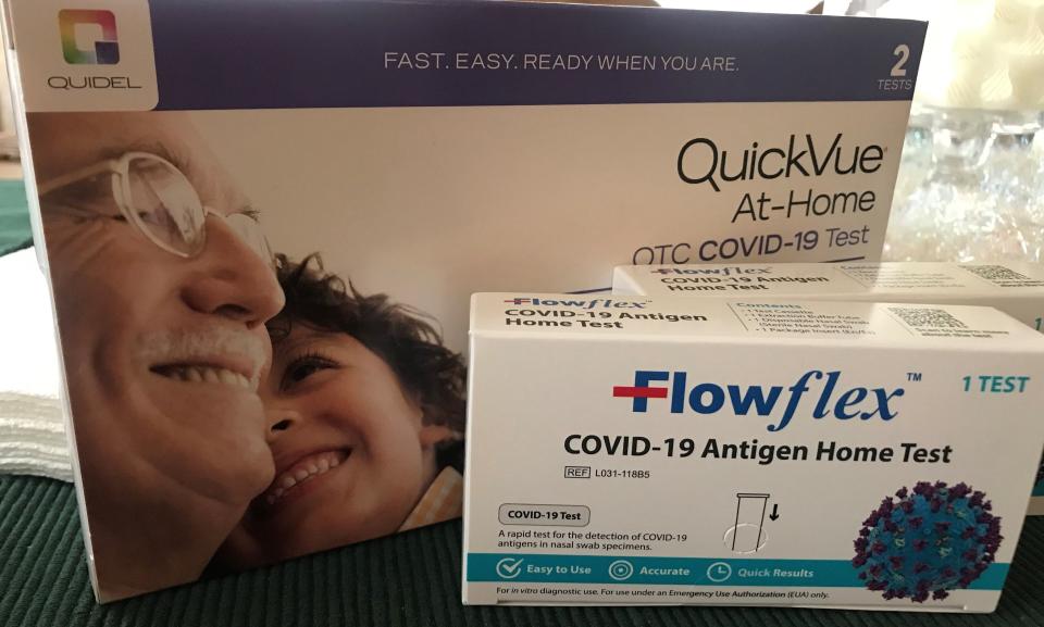 Home test kits for COVID-19 are still available in some local pharmacies and through the Louisville health department.