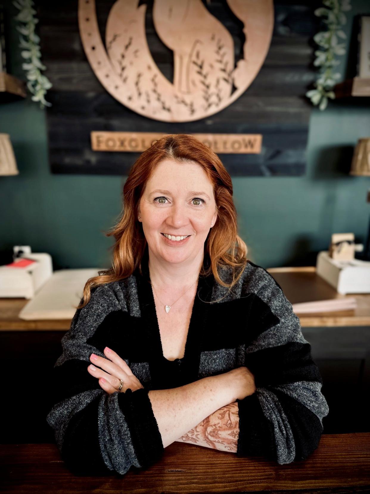 After helping others start a business, Marion native Beth Fox decided to start her own, and recently opened Foxglove Hollow Home Décor at 285 W. Center St.