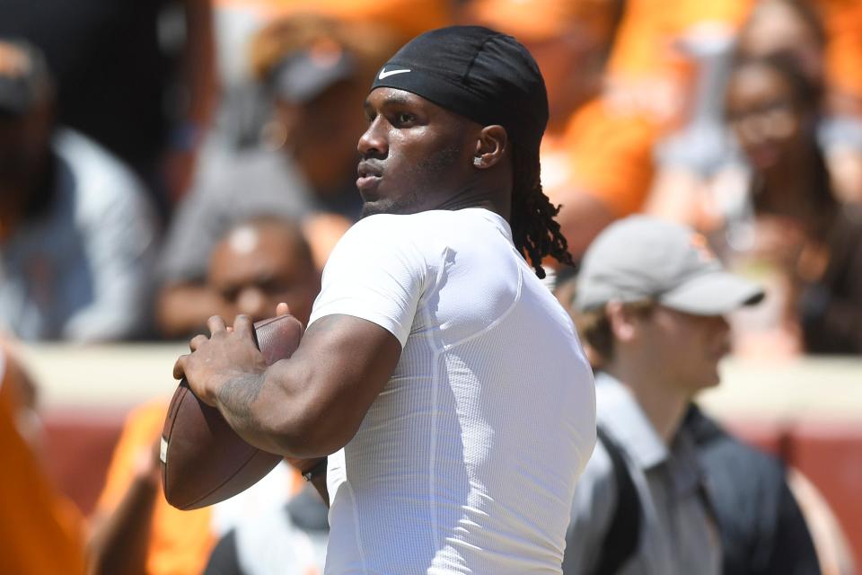 Tennessee quarterback Joe Milton III, a transfer from Michigan, is one of only five Floridians on the Vols' roster this year.