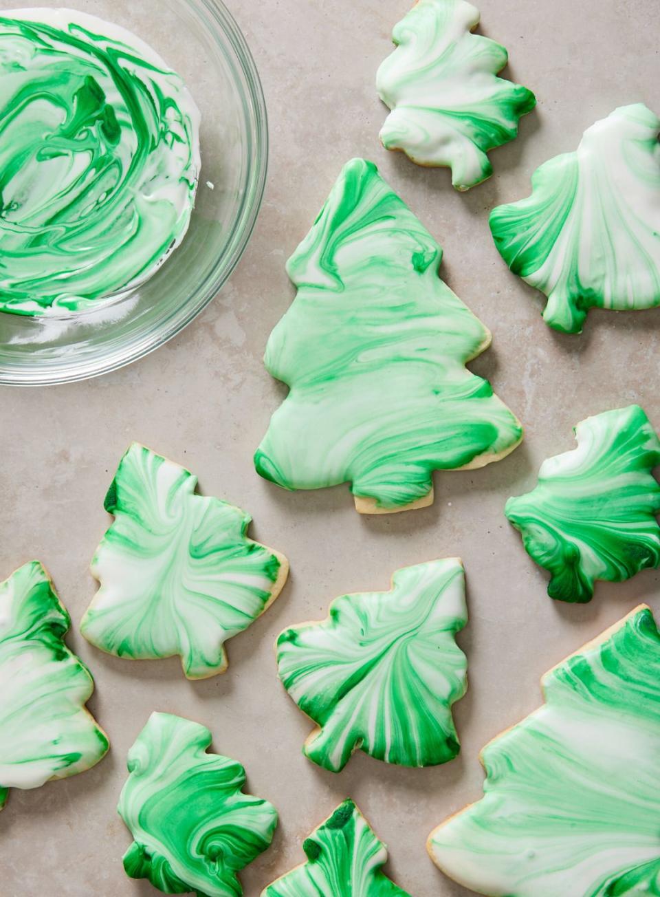 Christmas Tree Cookies