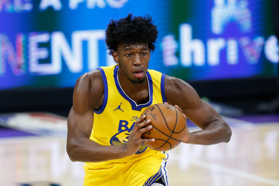 James Wiseman of the Golden State Warriors