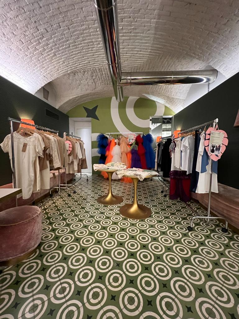 The Ethical and Sustainable Showroom mounted by the World Sustainability Organization at Milan Fashion Week.