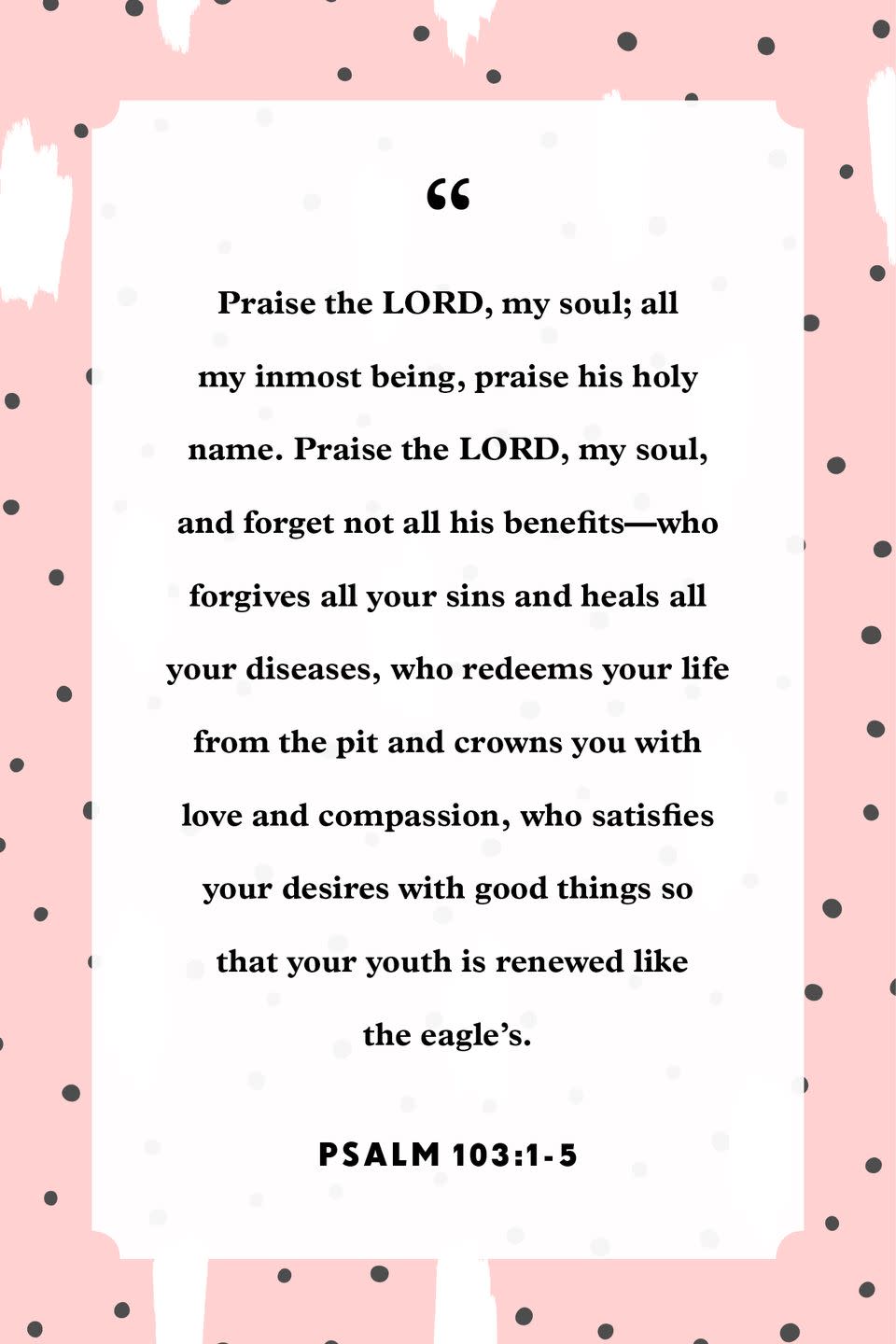 Psalm 103:1-5