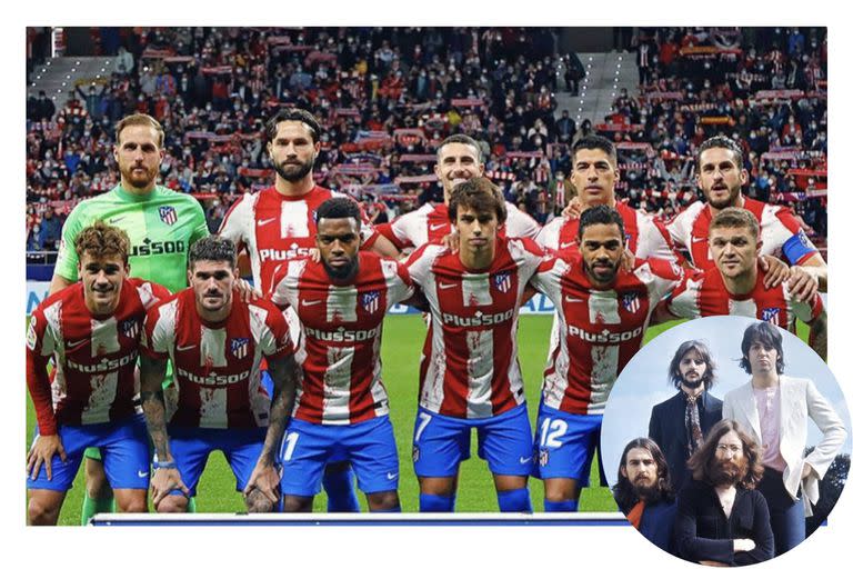 La cuenta del Atlético de Madrid hizo una divertida referencia a Los Beatles