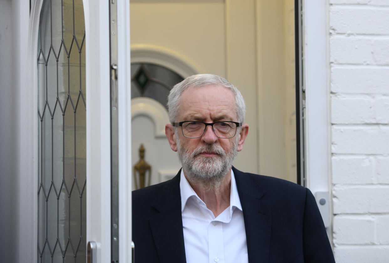 Jeremy Corbyn said on Tuesday he would be ‘very happy’ to meet with the PM to discuss plans on exiting the EU. Source: PA