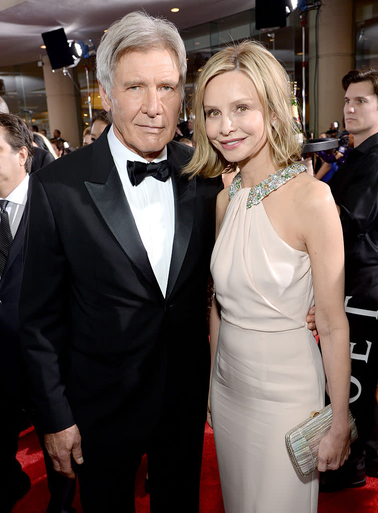 In 2015 Flockhart supported her husband after a plane crash. (Getty Images)