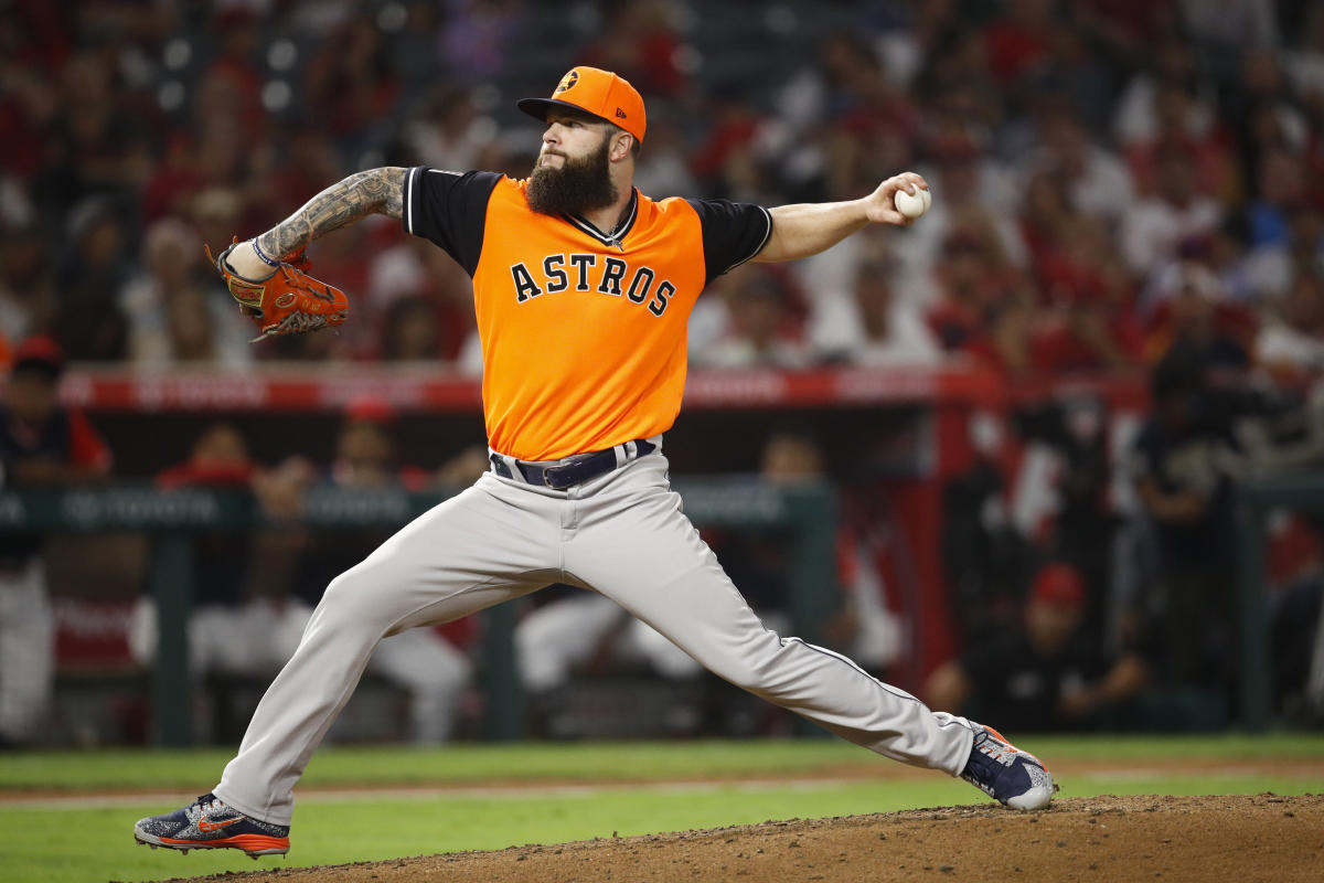 Astros' Dallas Keuchel 'feeling good' early in offseason throwing