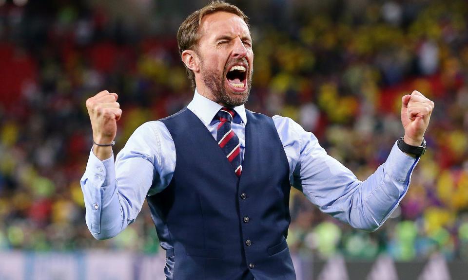 Gareth Southgate’s waistcoat proved popular with England fans during the World Cup, leading to a sales boost for Marks & Spencer.