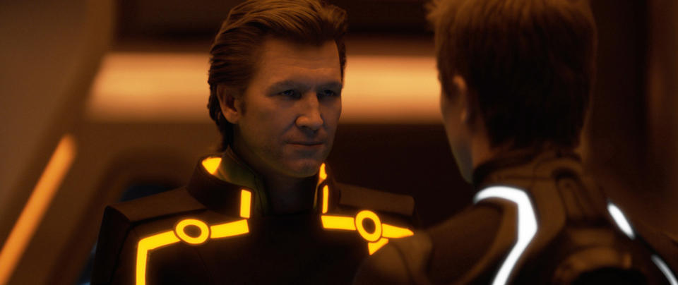 <em>Tron: Legacy</em> featured a digitally de-aged Jeff Bridges as Clu. (Disney)