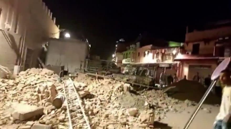 El terremoto provocó más de 1.000 víctimas fatales