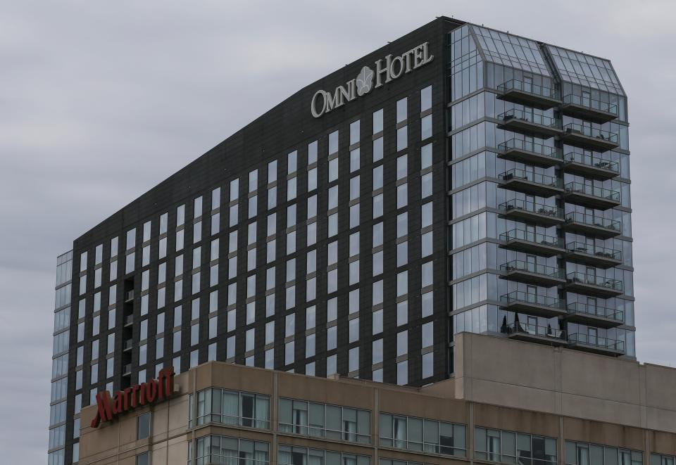 The Omni Hotel. March 9, 2020.