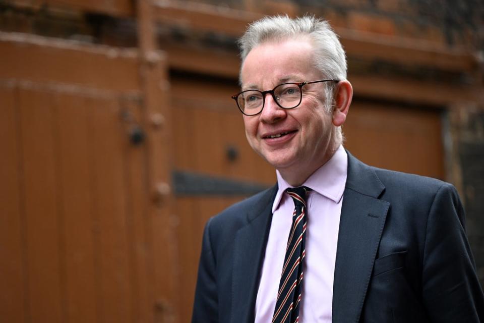 Levelling Up Secretary Michael Gove is said to have suggested a number of locations where the Lords could sit (Oli Scarff/PA) (PA Wire)