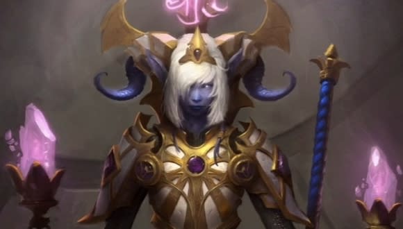 You might think that it's a law that every mention of Yrel has to include this picture, but that's not true.  It's simply a matter of knowing nothing else about her and having no better concepts to hang about.