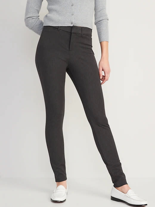 High-Waisted Pixie Skinny Pants. Image via Old Navy.