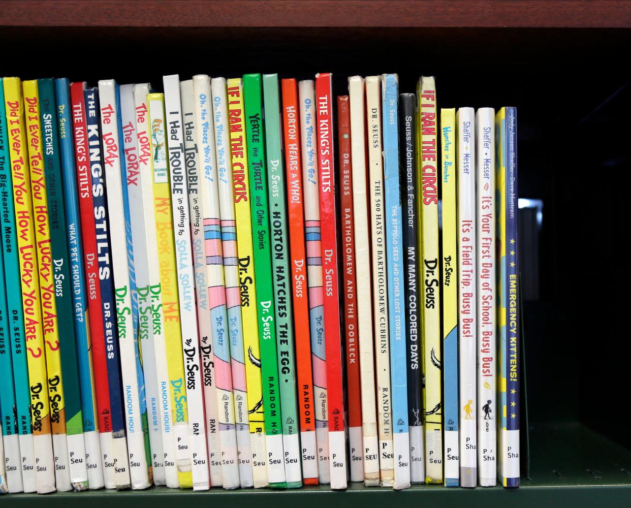 The Fairfield County District Library has three of the six Dr. Seuss books recently pulled from publication by Seuss Enterprises for having insensitive depictions of ethnic minorities. They will remain in circulation and on the shelf in the children's department but are only allowed to be placed on hold locally. 