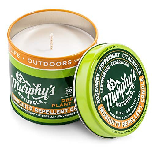 10) Mosquito Repellent Candle