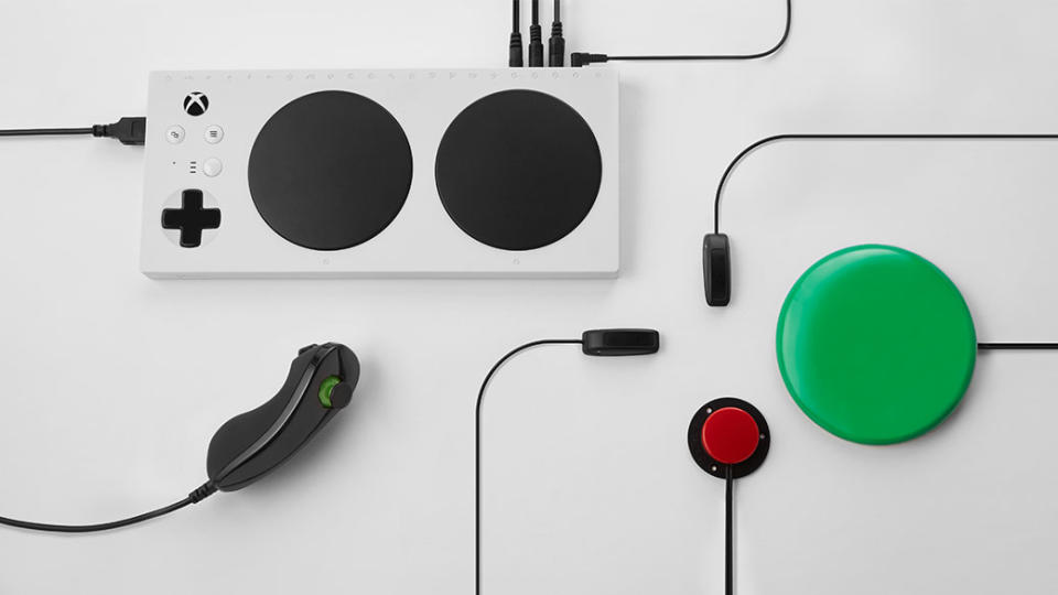 Microsoft's Adaptive Controller for the Xbox was designed with accessibility