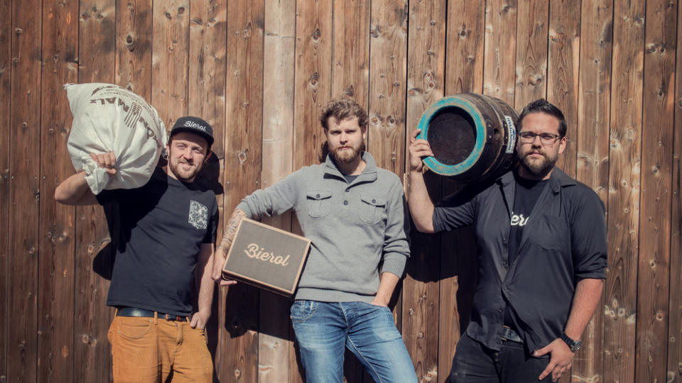 Craft-Beer-Brauer: Christoph Bichler, Maximilian Karner, Marko Nikolic (von links)