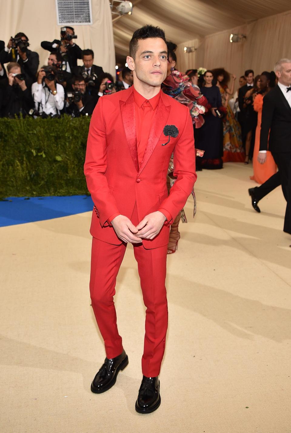 <h1 class="title">Rami Malek in Dior Homme</h1><cite class="credit">Photo: Getty Images</cite>