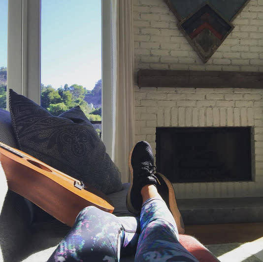 Lucy Hale’s LA Home Pretty gorgeous view, for the “Pretty Little Liar”. [Photo: Instagram/Lucy Hale]