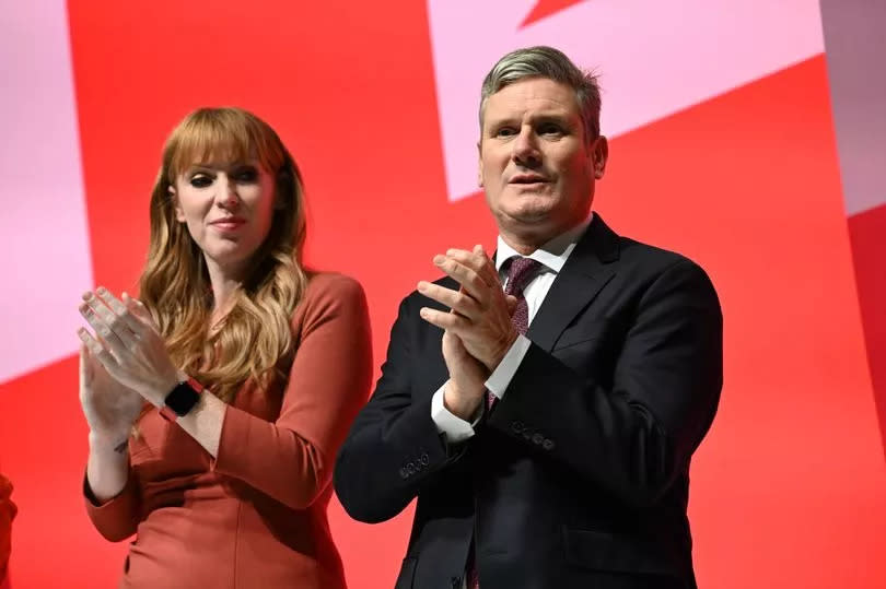 Angela Rayner and Sir Keir Starmer -Credit:Daily Mirror/Andy Stenning