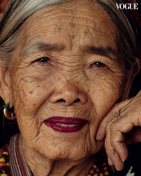 PHOTO: Apo Whan-Od has become Vogue's oldest cover star at 106-years-old. She is featured on Vogue Philippines April cover. (Vogue Philippines, Artu Nepomuceno)