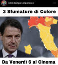 Il nuovo Dpcm che ha diviso l'Italia in 3 aree colorate in base al livello di rischio sanitario ha scatenato una pioggia di meme sui social network. Dai riferimenti a cartoni animati, film e programmi televisivi fino a un certo livello di confusione su quale sia il colore della propria Regione, ecco le immagini più divertenti.