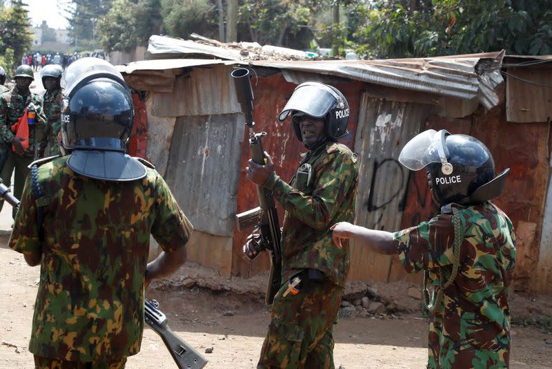 Anti-government protests against the imposition of tax hikes by the government in Nairobi