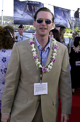 Cary Elwes aboard the USS John C. Stennis at the Honolulu, Hawaii premiere of Touchstone Pictures' Pearl Harbor