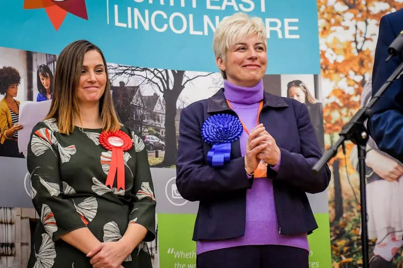 A historic moment as Lia Nici took the Great Grimsby seat for the Conservative Party from Labour's Melanie Onn in 2019 -Credit:Jon Corken/Grimsby Live