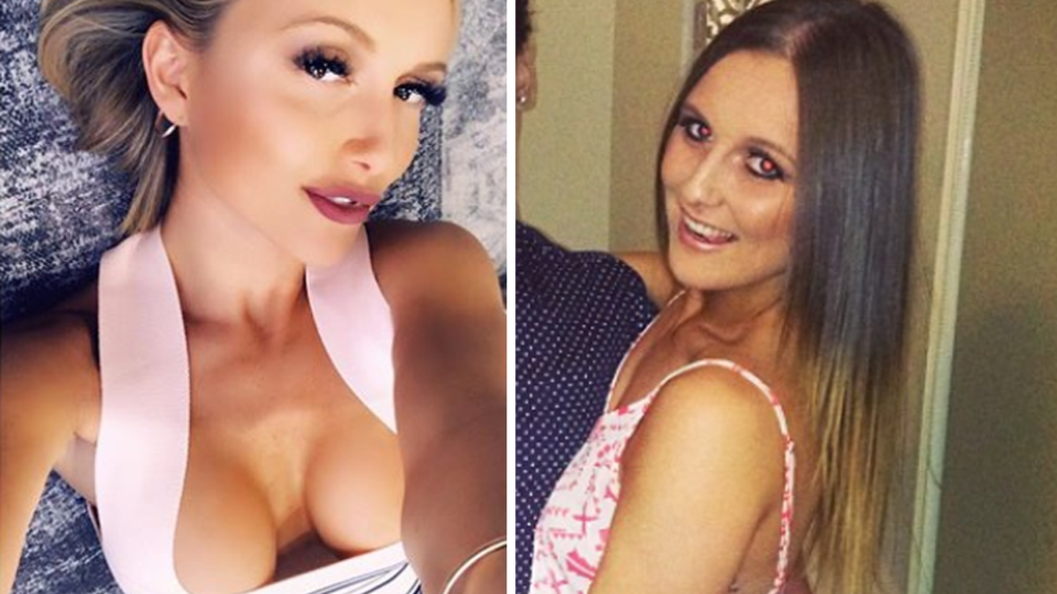 MAFS star Susie Bradley pictured in 2018 (L) and in 2013 (R). Photo: Instagram/susiepearll