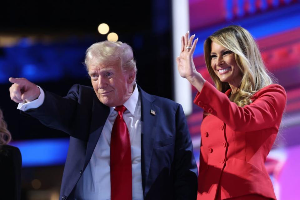 Republican presidential candidate and former US President Donald Trump will be accompanied by his wife Melania at the Republican National Convention in July