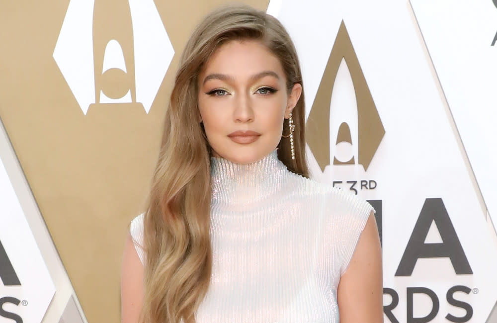 Gigi Hadid - CMA Awards 2019 - Getty