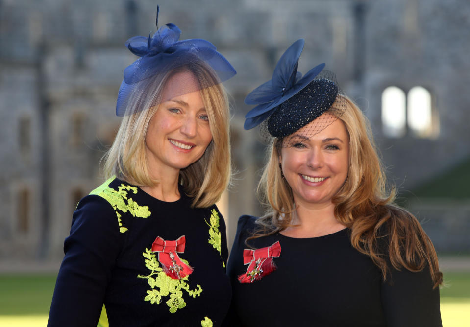 Notonthehighstreet.com founders Sophie Cornish and Holly Tucker 