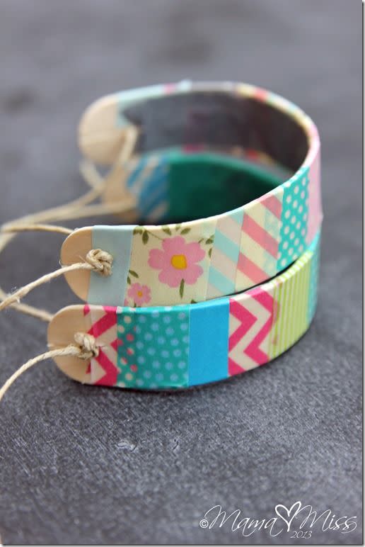Washi Tape Friendship Bracelets