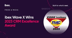 CRM Excellence Awards honors ibex's Wave X.