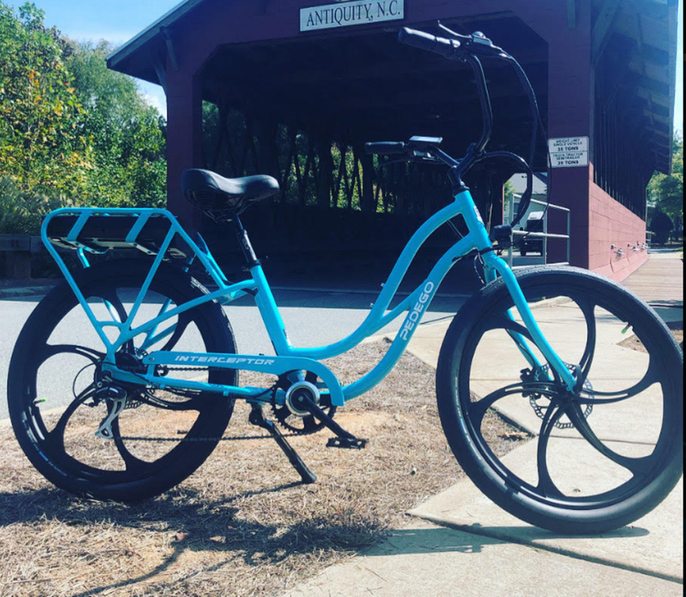 Pedego Electric Bikes Lake Norman offers rentals to those 16 years and older.