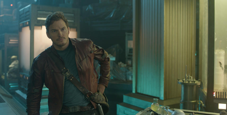 Chris Pratt in "Guardians of the Galaxy"