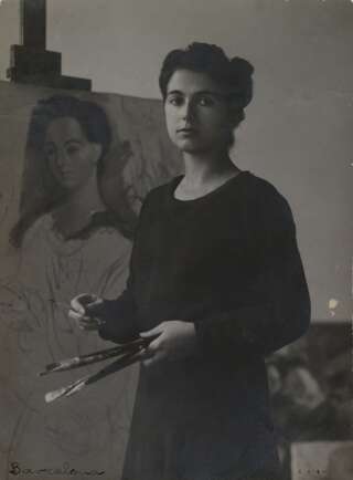 L’artiste espagnole Rosario de Velasco, dans les années 1920.. Photo Musée Thyssen