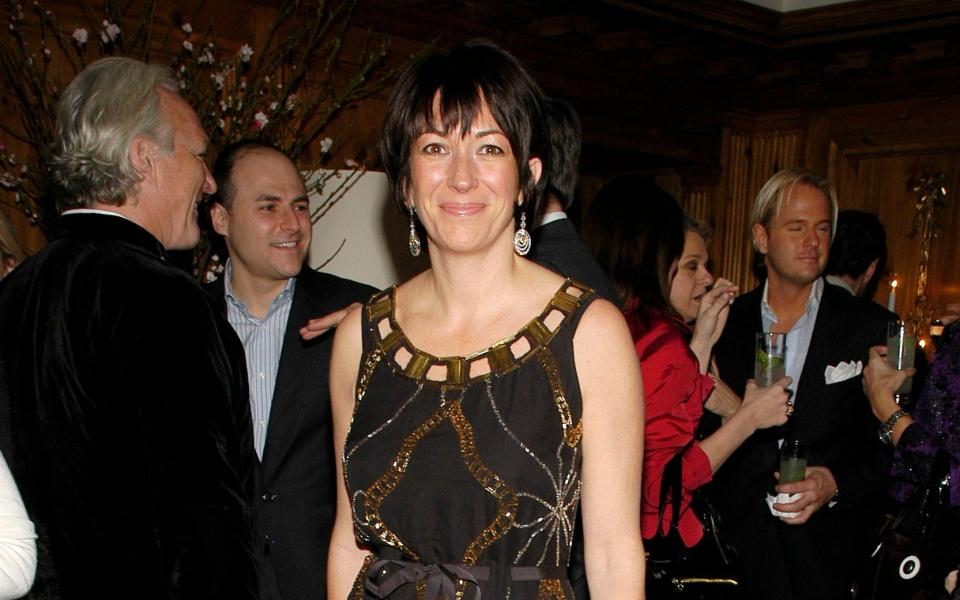 Ghislaine Maxwell at a function in 2007 in New York City - Patrick McMullan