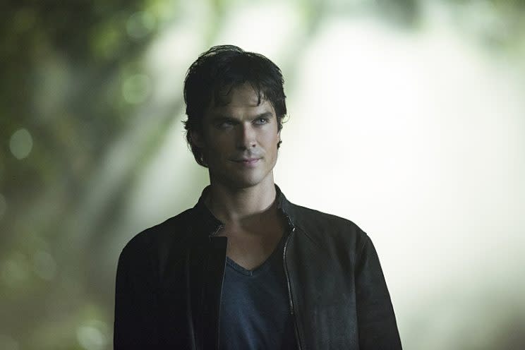 Ian Somerhalder as Damon (Credit: Bob Mahoney/The CW)