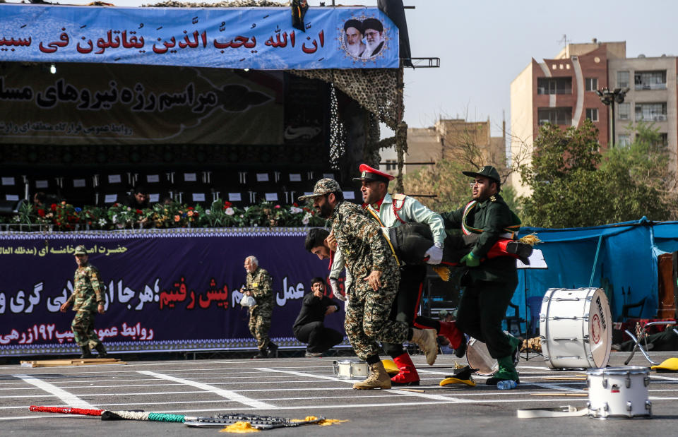 Gunmen attack military parade in Ahvaz, Iran