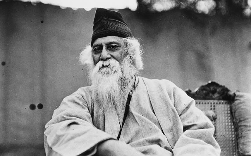 Bengali poet Rabindranath Tagore - Credit: Getty Images