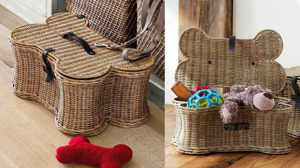 Best gifts for dog lovers: Dog Toy Storage Basket