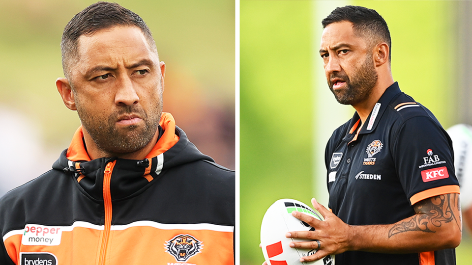 Benji Marshall (pictured) has slapped down a report about his work ethic as the new head coach of the Wests Tigers. (Getty Images)