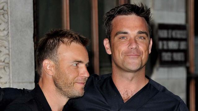 Robbie Williams jokes Gary Barlow is 'dead' in resurfaced clip as he addresses feud